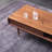 Retro minimalist line design coffee table