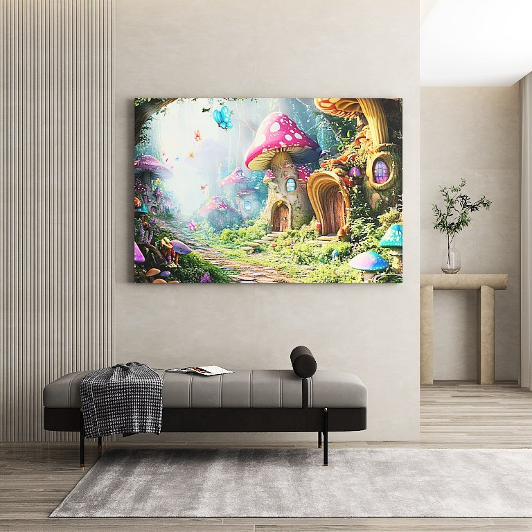 Scène d'espace de rêve, fond cosmique, thème de science-fiction, convient à la décoration murale, aux cadeaux, au salon, à la salle de bain, à la chambre à coucher et à la cuisine
