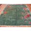 Luxurious Minimalist Seafoam Green Color Antique Chinese Art Deco Rug