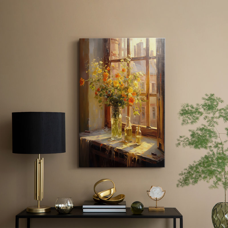 FLORAL Series DCCLxxx - Cavas de galerie sur mesure, H 18 po x l 12 po