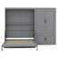 Lit escamotable avec placard Culbreth-580450616
