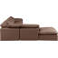 Canapé modulaire en similicuir 6 pièces Itala-94482548
