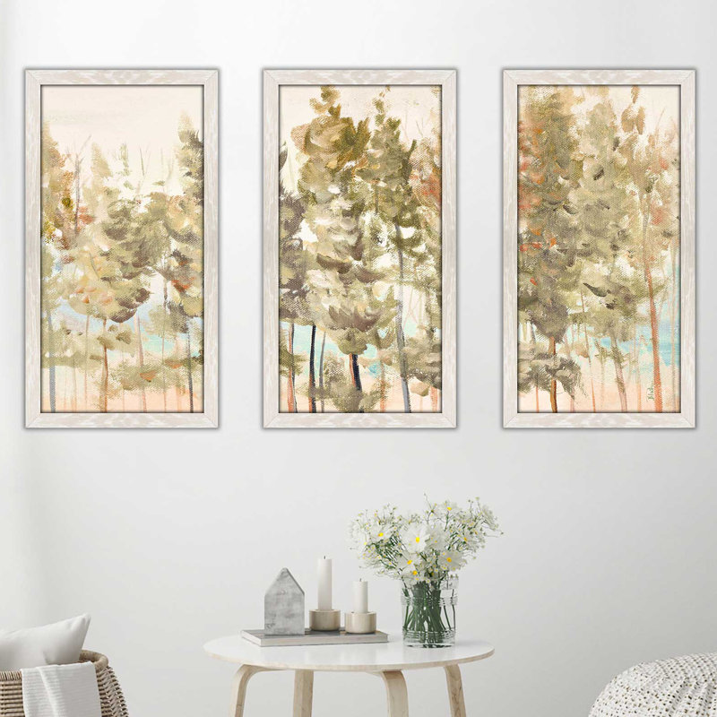 « bosque verde brisa ii », reproduction de peinture à l’acrylique à multiples images, L 40,5 po x H 25,5 po x P 1 po