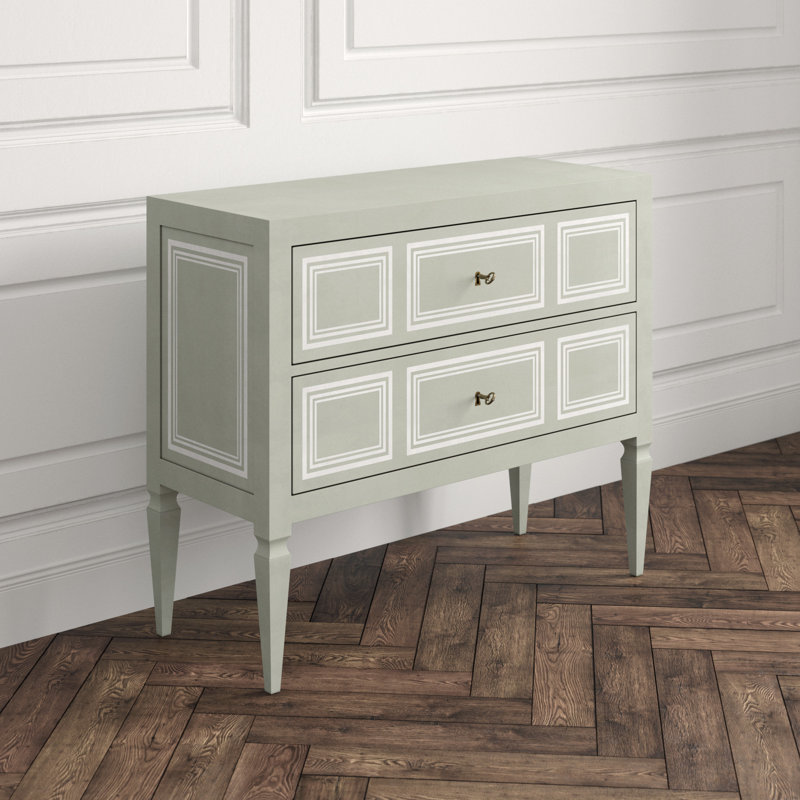 Milan Accent Chest, Ivory