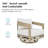 Harmonti  Patio Aluminum 5 Person Swivel Conversation Set With Concrete Table-994288139