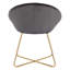 Azzouz 76cm H Metal Side Chair-668040553