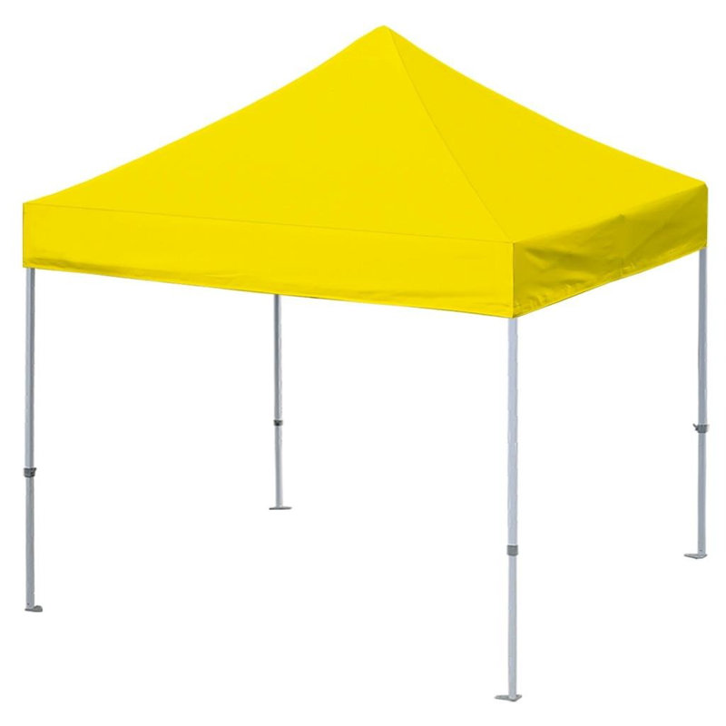 Auvent en acier Amaziyah, Jaune, 10 pi x 10 pi