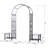 82.75 W x 19.75 D Steel Arbor in Black
