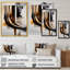 «Gold Touch Art Deco III», art mural moderne sur toile-483000973-483000974