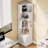 Corner Bookshelf, 70.87" Tall Corner Bookcase With Drawers, Tall Corner Shelf Storage Display Rack For Living Room Home Office-488035237