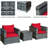 Alycen 2 - Person Patio Conversation Set with Cushions-726803154-767782460