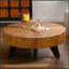 Table basse polyvalente ronde pour la décoration intérieure et l'utilisation quotidienne-1503144522-1503144564
