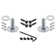 Craftsman Plate with Decorative Keyhole and Double Dummy with Parlour Lever