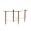 Table basse ovale 3 pièces