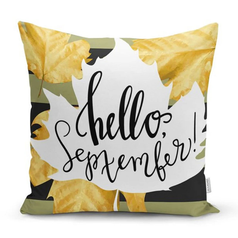 Indoor / Outdoor Floral Square Cushion