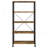 Avon Rustic Nutmeg 2-Piece Computer Desk And Bookcase
