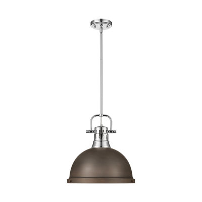 Luminaire suspendu 1 lumière avec tige Bryceton