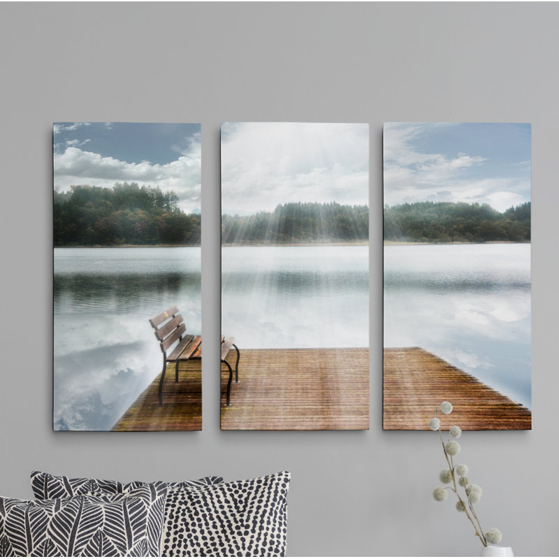 Un moment en temps-reproduction d’image à pièces multiples sur toile, H 24 po x l 36 po x P 1,5 po