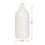 Grand vase en céramique blanc fait à la main 8 "Marlow-1000663007-1000663005