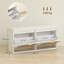 8 Pair Shoe Storage Bench