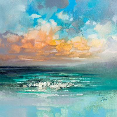 Hebridean Waters by Scott Naismith - Wrapped Canvas Painting