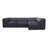 Riehlin 4 - Genuine Leather Modular Sectional-858629977