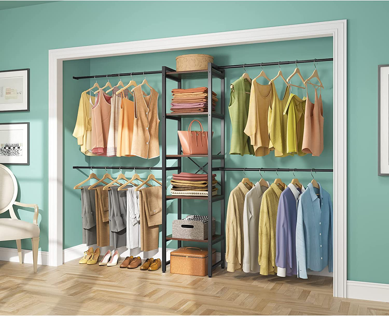 17 Stories Frangia 15.75" W Closet System | Wayfair