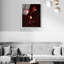 Ruby Bloom High-Gloss Frameless Acrylic Glass Wall Art Floral & Botanical Print by Oliver Gal, Ready to Hang, 16 x 20-411702995-411703007