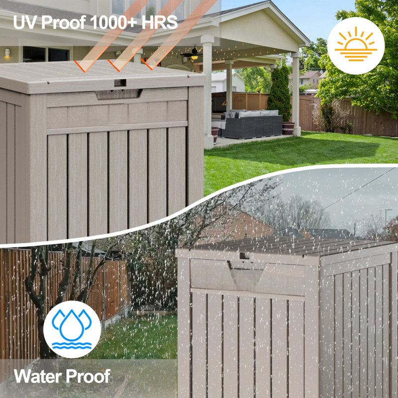 Package Delivery Box For Outside, Grey
