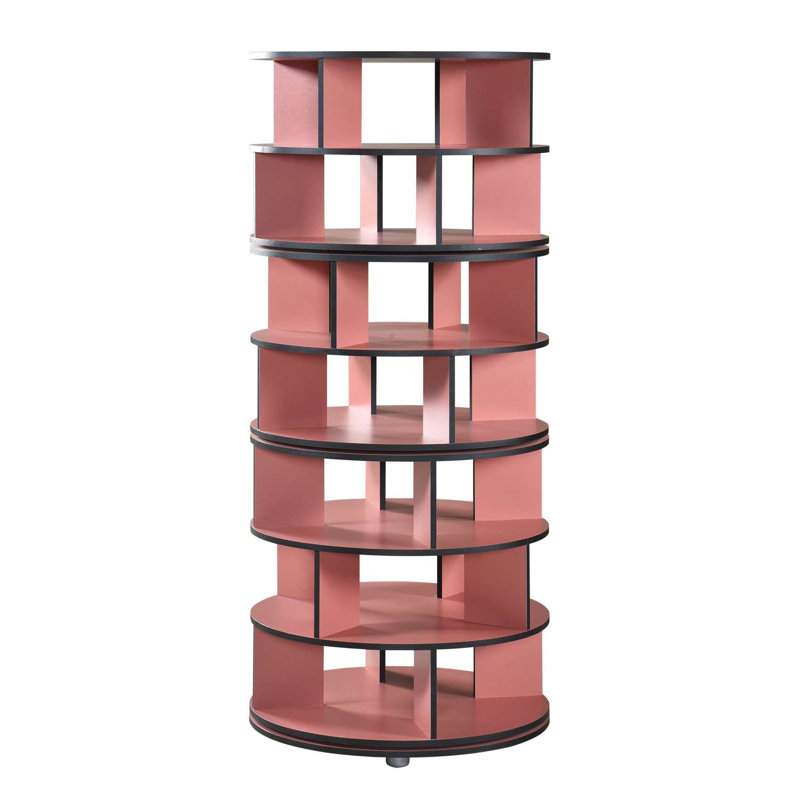 7-Tier Rotating Shoe Rack, 360° Revolving Lazy Susan Spinning Shoe Rack Tower Storage Organizer for Closet Entryway Bedroom Hallway