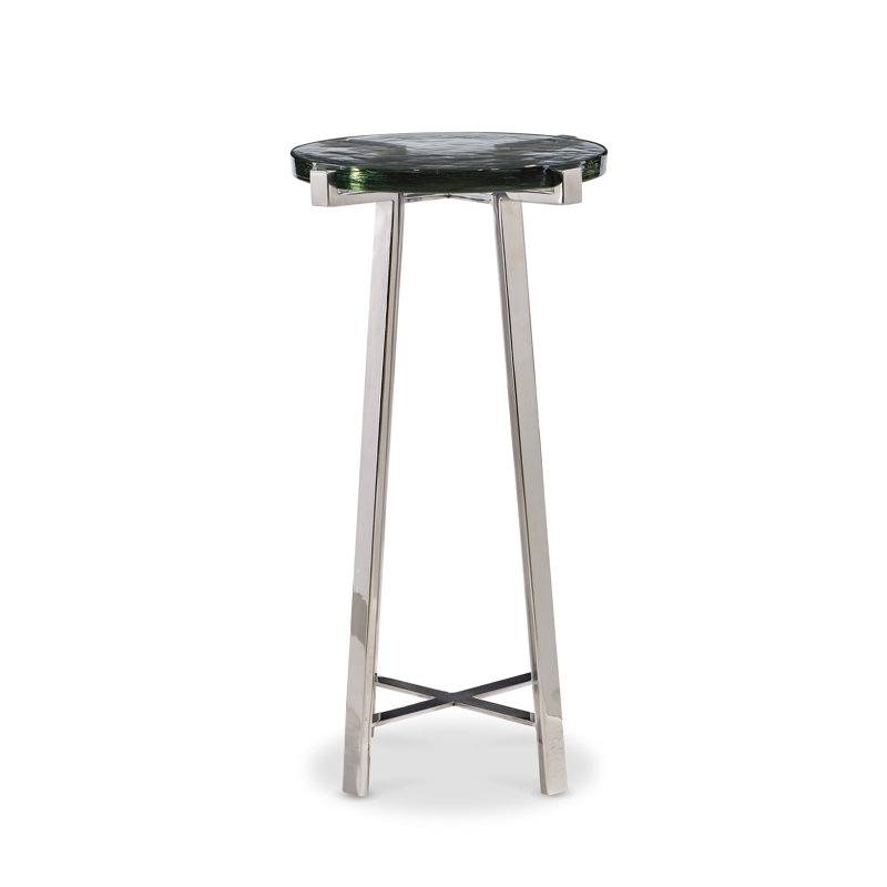 Maitland Smith Glass End Table