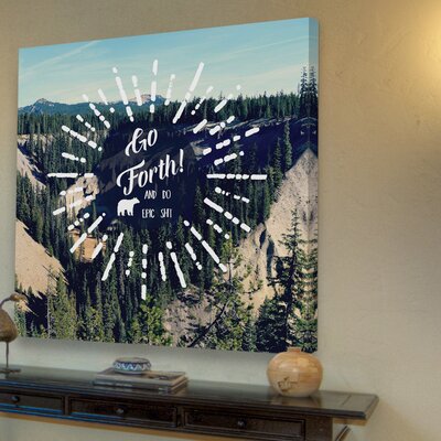 Go Forth' by Robin Delean Painting Print on Wrapped Canvas -  Marmont Hill, MH-ROBDIC-84-C-24