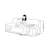 Armless Cotton Linen Straight Sofa