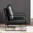 Ramaz Faux Leather Armchair-1034074979
