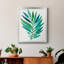 Toile encadrée de qualité supérieure Palm Frond Flow I - prête à être accrochée-1383064175-1383064177