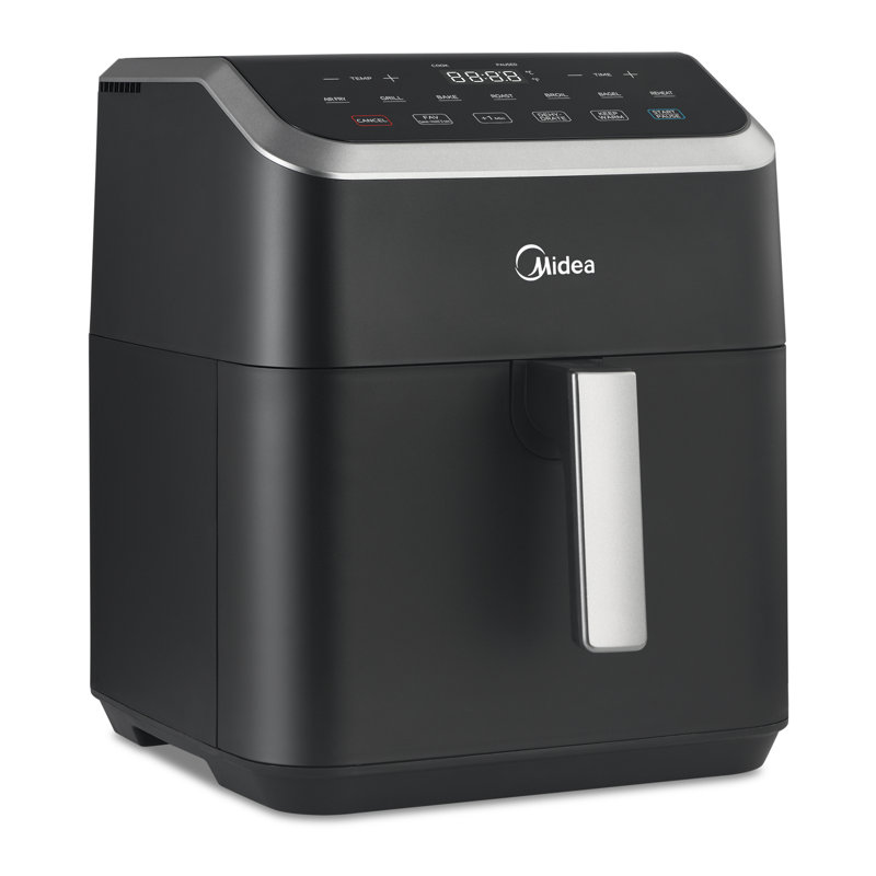 7-quart Digital Air Fryer, Black, 13.5" H x 10.67" W x 13.54" D