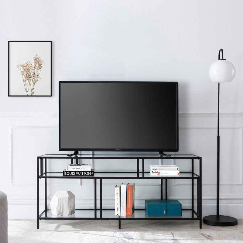 Unfinished TV Stand for TVs up to 60", Blackened Bronze