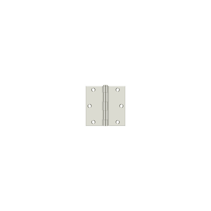 Steel Hinge, Satin Nickel