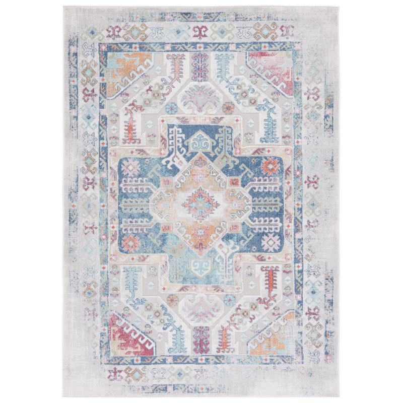 Tapis d'intérieur / extérieur Cabana Performance Southwestern, Rectangle 9 pi x 12 pi