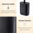 Oval Black Toilet Brush And Holder Set-121430774