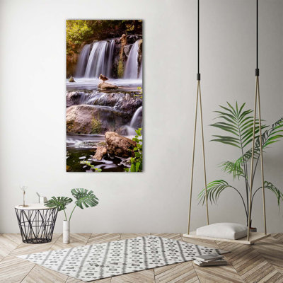 Waterfall - Wrapped Canvas Print