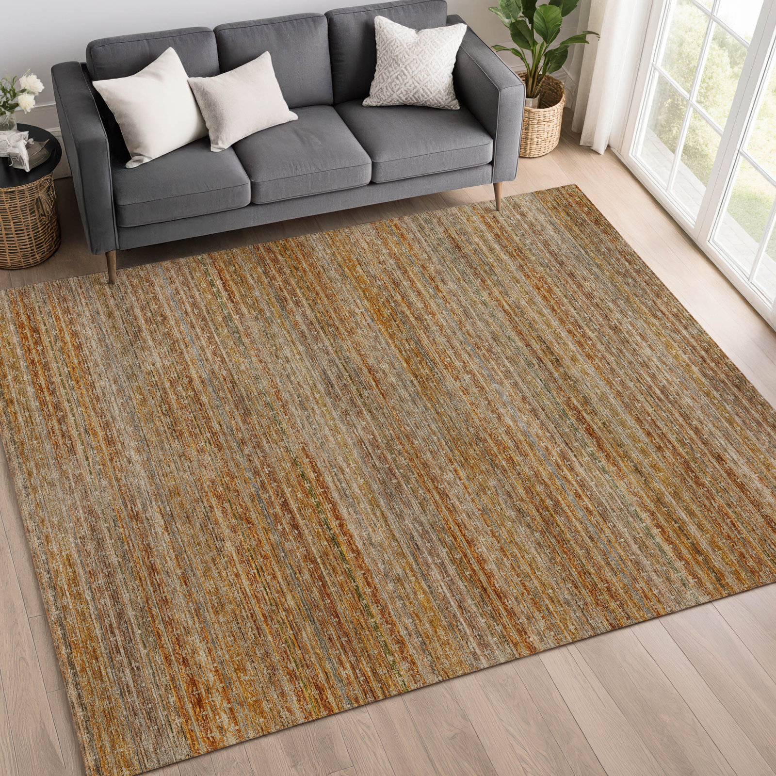 Rug, Paprika, 6'6" x 9'6"