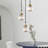 3 - Light LED Lantern Pendant