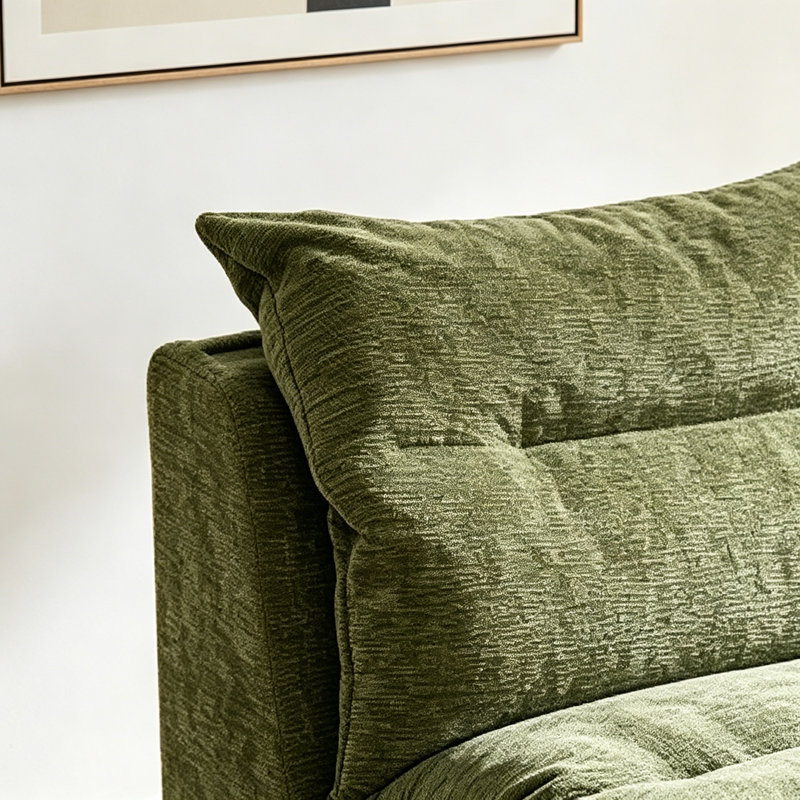 Fauteuil d'appoint sans accoudoirs Accent, Vert