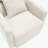 Chenille Fabric Swivel Barrel Chair-660941821