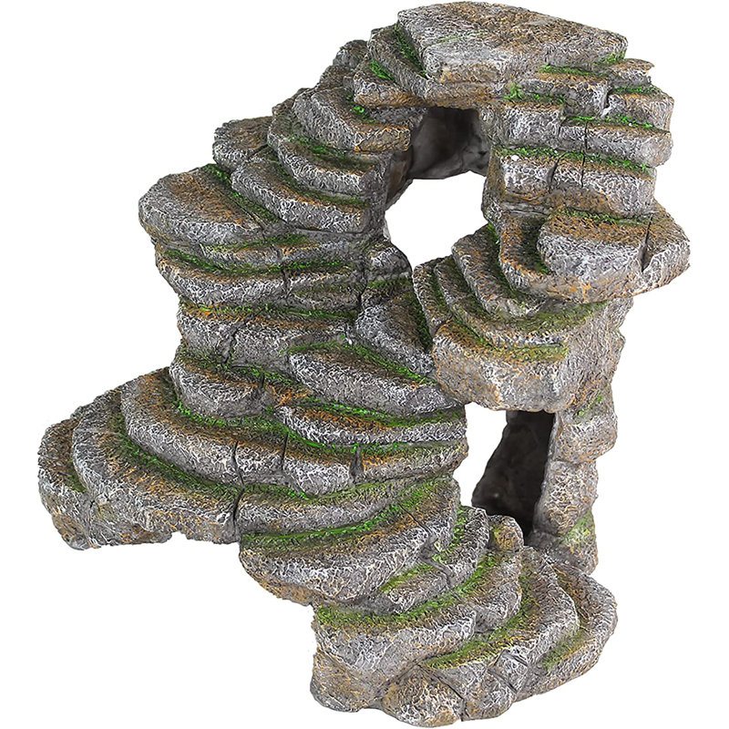 Reptology Extra Large Shale Scape Step Ledge & Cave Hideout