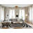 Machine Washable Space Brown Area Rug-2073440416