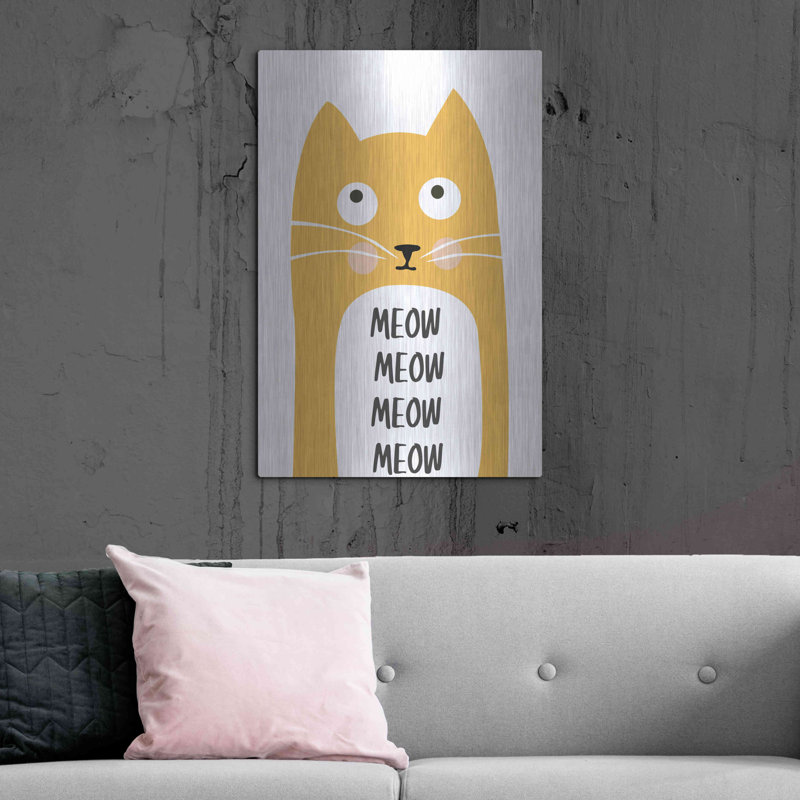 «Meow» par Ayse, H 36 po x l 24 po
