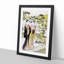 Two Women in a Garden by Torii Kiyonaga - Picture Frame Painting Print-55605978-55605979