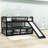 Harveen Wooden Bunk Bed with Slide and Fence by Harriet Bee-971127421-971127422